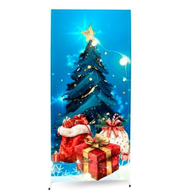 Imagem de Painel Romano Lateral 0,90mx 2,20m Natal Veste Facil (PLNAT0077)