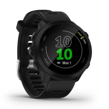 Imagem de Relógio Forerunner 55, Gps e Mapas, 42mm, Longa Bateria, Treinos Personalizados, Original com Nfe e garantia - Preto Black