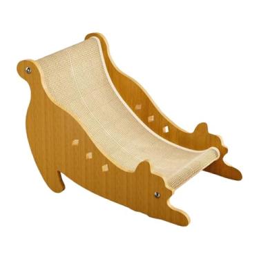 Imagem de MFMEXUL Arranhador de Sisal para Gatos, Sofá-Cama Reclinável para Gatinhos, Confortável E Leve, Protetor de Móveis Versátil, Tamanho S