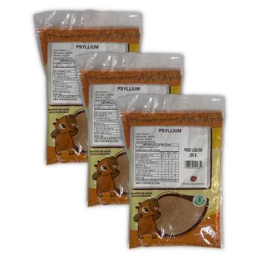 Imagem de Kit 3X: Psyllium Tainá Alimentos 200g