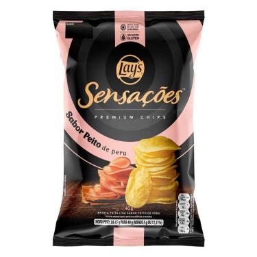 Imagem de Batata Lay`s Sensações Sabor Peito de Peru 40g
