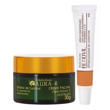Imagem de Creme Facial Baba De Caracol Rugas e Cicatriz + Renovil Serum Potencia