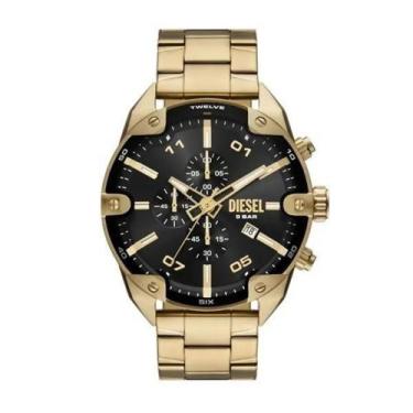 Imagem de Relógio Masculino Diesel Spiked DZ4678 Fd Preto Original na Caixa Orig