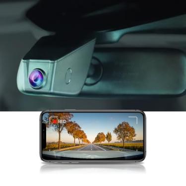 Imagem de Fitcamx 4K Dash Cam Adequada para Toyota Avalon 2011-2017 (12 Pin) HD2-6275, Integrado OEM Estilo, UHD 2160P Vídeo, Construindo WiFi & APP, Loop Gravação, Gravidade Sensor, Plug & Play, 64GB Cartão