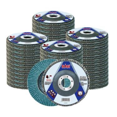 Imagem de Esmerilhadeira angular Flap Disc Sali Zirconia 40 Grit de 4,5 cm x 22 