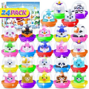 Imagem de Party Favors HOLILURE, pacote com 24 brinquedos Squishy Slow Rising An