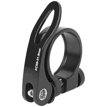 Imagem de Braçadeira de poste de assento de fácil liberação de 3,5 cm, colar de alumínio usinado CNC para & Road S com alavanca de ajuste rápido