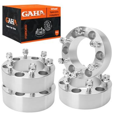 Imagem de Espaçadores de roda forjados de 6 x 139,7 mm, 6 x 5,5 mm, furo do cubo de 108 mm, compatível com Mitsubishi Toyota T100 1993-1998, Chevrolet, Ford, GMC, Isuzu Honda, Kia Dodge Ram 50 1985-1993 com