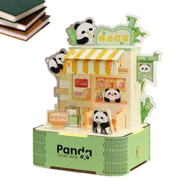 Imagem de Luz noturna, quebra-cabeças | Candeeiro de mesa acrílico quebra-cabeça,Luz noturna infantil fofa, brinquedos educativos e de aprendizagem, lâmpada de mesa para quarto de berçário