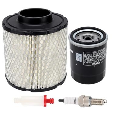 Imagem de Kit de filtro de ar, filtro de óleo e vela de ignição para Polaris Ranger 570 500 570 Crew 570 EFI 570 Tamanho completo 2016 2017 2018 2019 2020 2021 2022 2023 Substituir para 7082037 25211 372 2