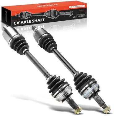Imagem de A-Premium Par (2) Conjunto de eixo CV do lado do motorista dianteiro e do passageiro compatível com Acura Integra 1994-2001 e Honda Civic 1999-2000, Civic del Sol 1994-1997, L4 1.6L 1.8L