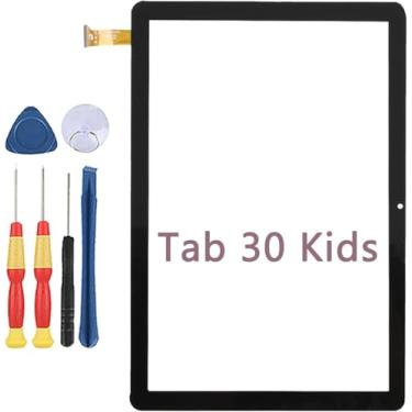 Imagem de Yuxyiony Nova tela de substituição para Blackview Tab 30 Kids tela de reparo de tela LCD e acessórios de ferramenta de substituição (apenas toque)