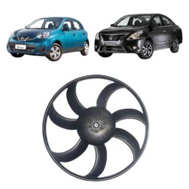 Imagem de Hélice da Ventoinha Nissan March / Versa 7 Pás - Super Soldas