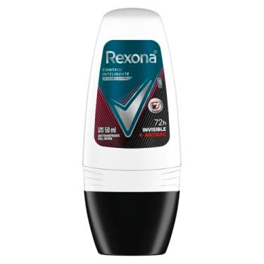 Imagem de Rexona Desodorante Antitranspirante Masculino Roll On Antibacterial + Invisible 50Ml (A Embalagem Pode Variar)