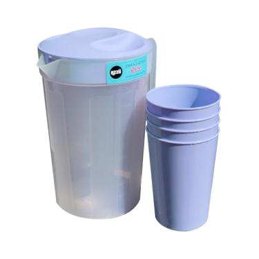 Imagem de Genérico, Cj Jarra 2L Red C/ 4 Copos