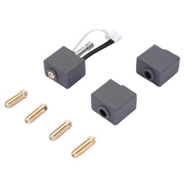 Imagem de FTVOGUE Kit Hotend de Bico de Latão para Impressoras 3D, Todo Em Metal de Alta Temperatura 608°F Conjunto Hotend Com 4 Bicos para Kobra S1 Combo Pro, Impressão Em Alta Velocidade de até 600 Mm/s