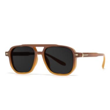 Imagem de JRLLFD Óculos de sol da moda para homens, com feixe duplo, retrô, para dirigir e pescar (5)