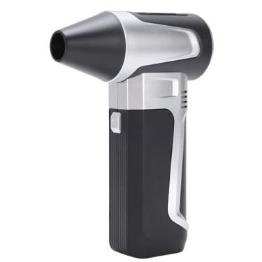Imagem de Cryfokt Espanador de Ar Elétrico, Ventilador Turbo de 130000 RPM, Espanadores Sem Fio Recarregáveis ​​de 3 Velocidades, Mini Soprador Potente para Casa de Carro, Com Luz LED, Removedor