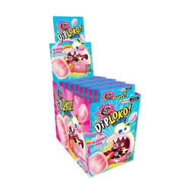 Imagem de Algodão Doce Dipo Loko Explosivo Sortido 12g - Embalagem com 12 Unidad