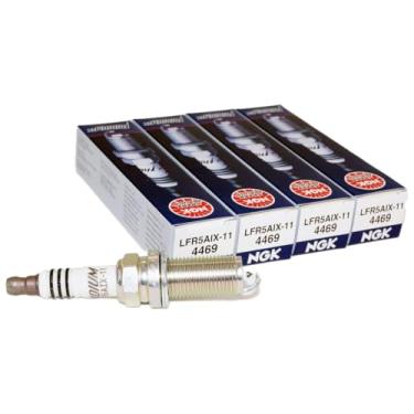 Imagem de NGK Vela de ignição Iridium IX LFR5AIX-11 (pacote com 4) compatível com TOYOTA CAMRY LE 2010-2014 2,5L/2494cc