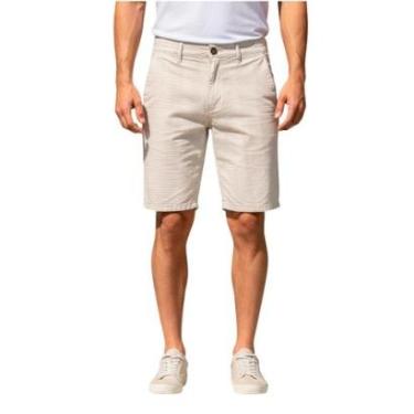 Imagem de Bermuda Casual Ogochi Off White Tradicional-Masculino