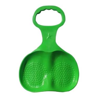 Imagem de Vaveren Trenó de inverno para neve, brinquedo divertido para praia, trenó de grama, tobogã, para crianças e adultos, esporte luge para meninos e meninas, Verde