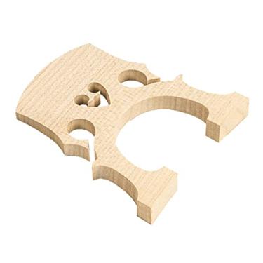 Imagem de Ponte para Violoncelo Profissional, Ponte para Violoncelo 4/4 de Madeira de, Peças Sobressalentes para Violoncelo