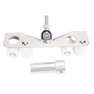 Imagem de Garosa Ferramenta de Rolo de Cordão de Canto Interno para Drywall Rolo de Canto de Aço Inoxidável PTFE Com Adaptador Roscado para Acabamento de Fita de Drywall Compatível Com Postes de