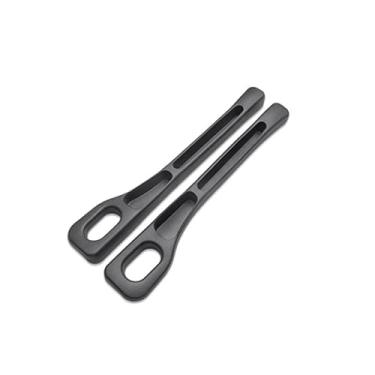 Imagem de Universal Assento De Carro Gap Plug Tira Costura Lateral Preenchimento Lacuna Do À Prova Vazamento Acessório Antiqueda de Objetos com Encaixe Discreto(Preto 1 Par)