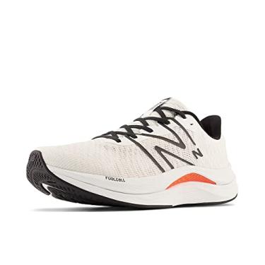 Imagem de New Balance Tênis de corrida masculino FuelCell Propel V4, Branco/preto, 8