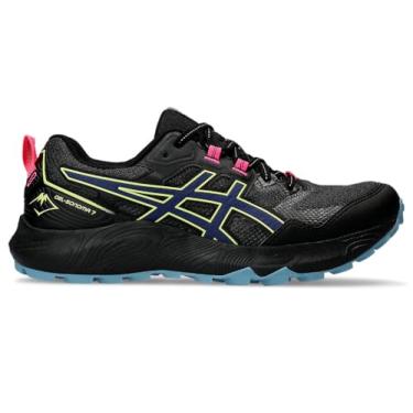 Imagem de ASICS Tênis de corrida feminino Gel-Sonoma 7, Preto/oceano profundo, 38
