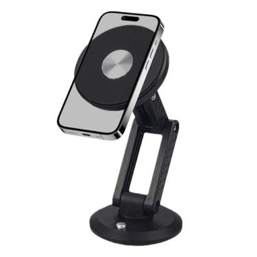 Imagem de Suporte Magnético Para Telemóvel | Suporte Giratório 360 Graus Para Telefone | de Navegação para Tabliê - Para Viagens De Negócios E Deslocamentos Diários