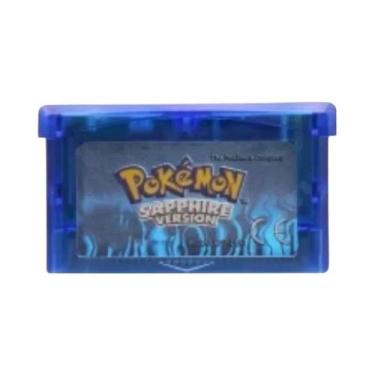 Imagem de Cartucho De Jogo Pokémon GBA 32 Bits Jogos De Vídeo Emerald Fire Red L