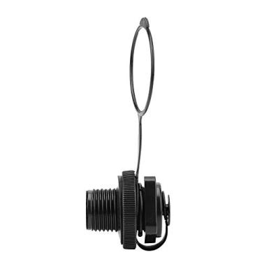 Imagem de HUIOP Válvula de Ar para Barco Inflável de Substituição Plástico Preto 22 Mm, Instalação Conveniente, Corpo Pequeno, Adequada para Itens Infláveis ​​ Com Fácil Uso, Barco