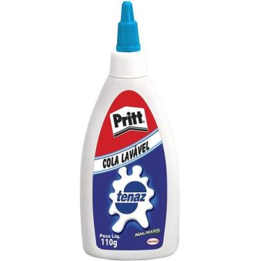 Imagem de Cola Branca Lavável Tenaz Pritt 110g