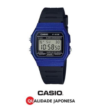 Imagem de Relógio Casio Digital F-91WM-2ADF-Unissex