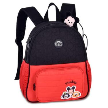 Imagem de Mochila Escola Creche Passeio Infantil Pequena Tsum Tsum Disney Mickey