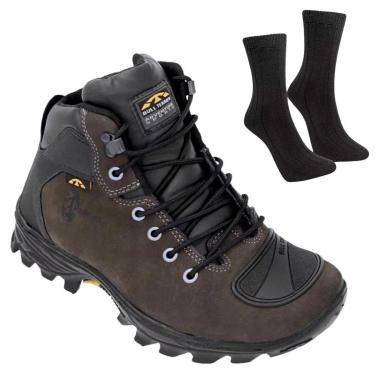 Imagem de Kit Bota Bull Terrier Valmet Moto Feminina + Par-Feminino