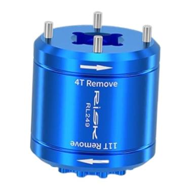 Imagem de Vaveren Ferramenta extratora 2 em 1 para remoção da tampa do pedivela da bicicleta, compacta e portátil, ideal para ciclismo ao ar livre, compatível com Dub