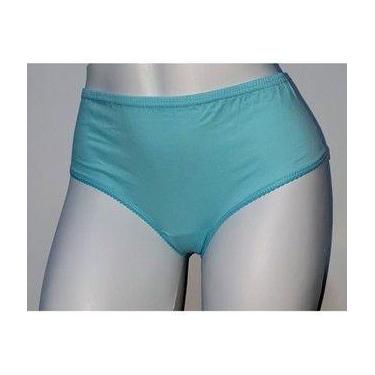 Imagem de Kit 6 Calcinha Calçola Senhora De Cotton Algodão Liso Tamanho:G - Famy