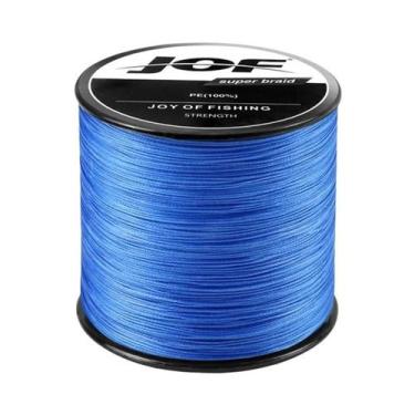 Imagem de Linha De Pesca Trançada Multicolorida De 4 Fios 1000M 300M 500M JOF Mu