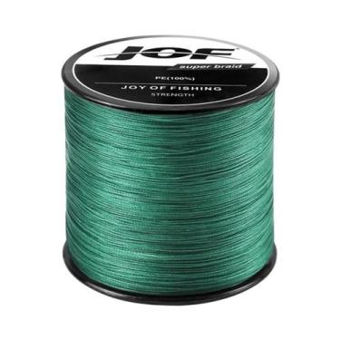 Imagem de Linha De Pesca Trançada Multicolorida De 4 Fios 1000M 300M 500M JOF Mu
