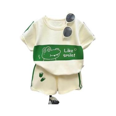 Imagem de Conjunto De Roupas Infantis Para Meninos E Meninas Com Camiseta De Man