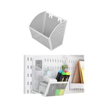 Imagem de Painel Perfurado De Parede Multifuncional Para Armazenamento E Exibiçã