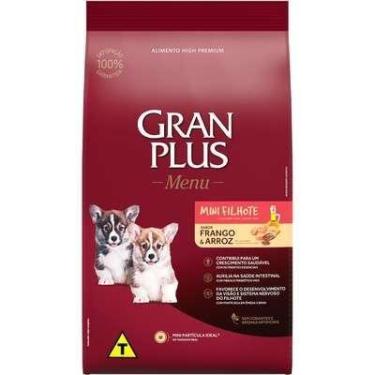 Imagem de Ração GranPlus Menu para cães filhotes de raças pequenas sabor frango 