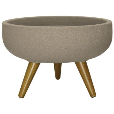 Imagem de Vaso Redondo Decore Com 45cm Mármore - Jvrdr45 - Japi Vaso Redondo Decore 45 Mármore - Jvrdr45 - Japi