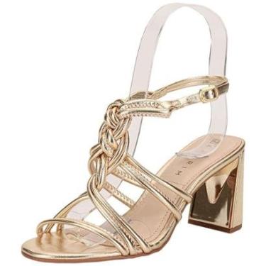 Imagem de Sandália Feminina Salto Grosso Ramarim 2522204-Feminino