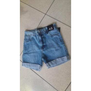 Imagem de Short feminino jeans liso