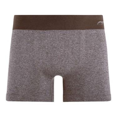Imagem de Cueca Boxer Mescla Sem Costura Nogueira Zee Rucci, P