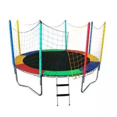 Imagem de Cama elástica 3,05m colorida yeladim